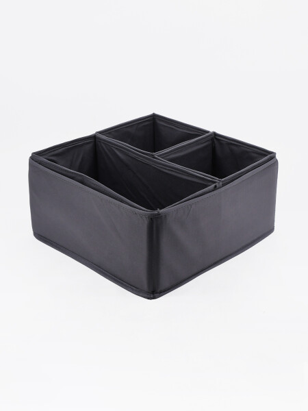 CAJAS ORGANIZADORAS SET 4PC GRIS