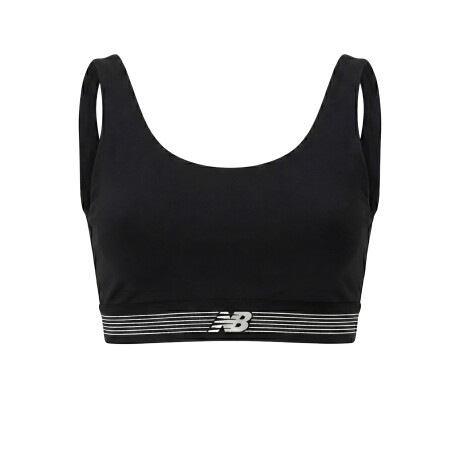 Top New Balance Train Bra - Black Black