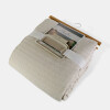 JGO CUBRE CAMA BEIGE FULL/QUEEN 224X224CM 3PZAS Unica