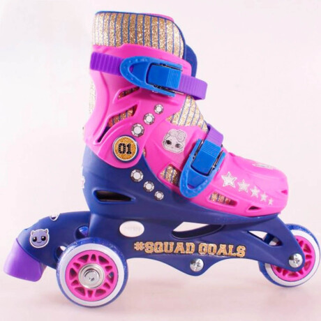 Patín Roller Extensible Lol Surprise Ruedas Ajustable Patín Roller Extensible Lol Surprise Ruedas Ajustable