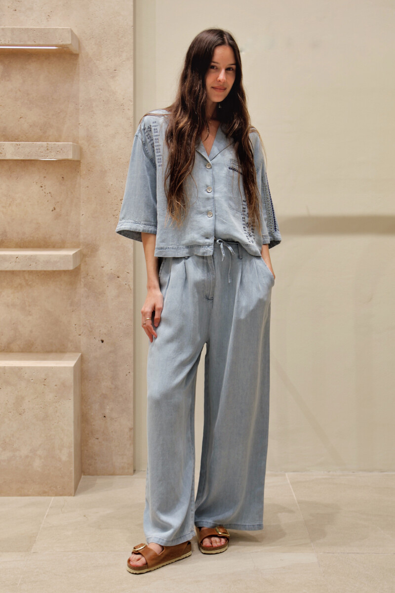 Pantalón Egipto Celeste