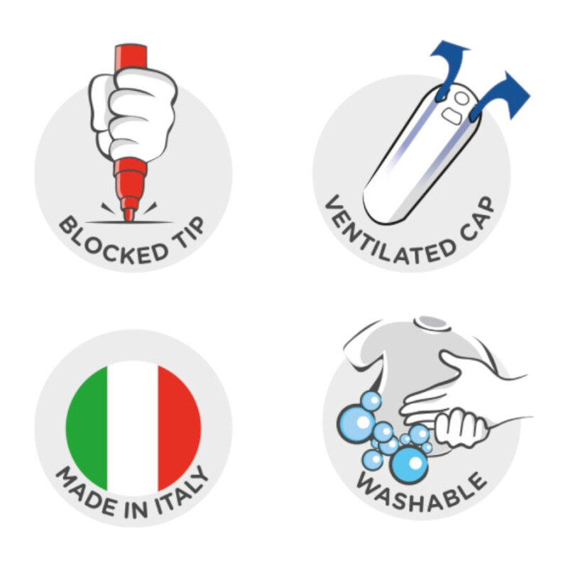 Marcadores Carioca Perfume 12 Unidades Marcadores Carioca Perfume 12 Unidades