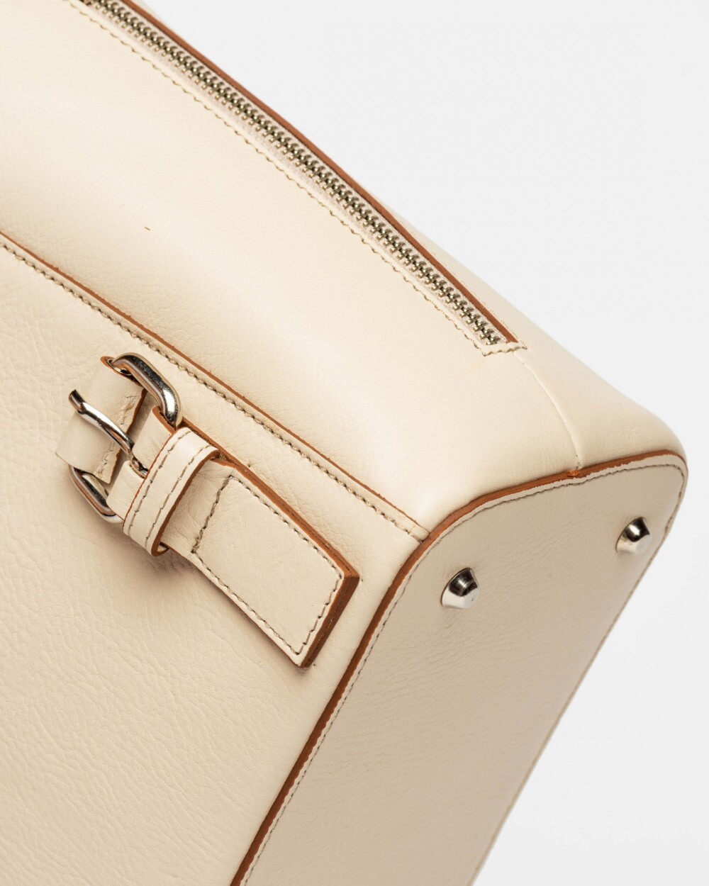 Mochila Mashenka en cuero vegetal liso Natural