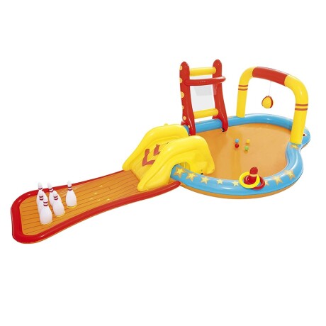 Piscina Infantil Inflable Bestway Parque Deportivo de Juegos Multicolor