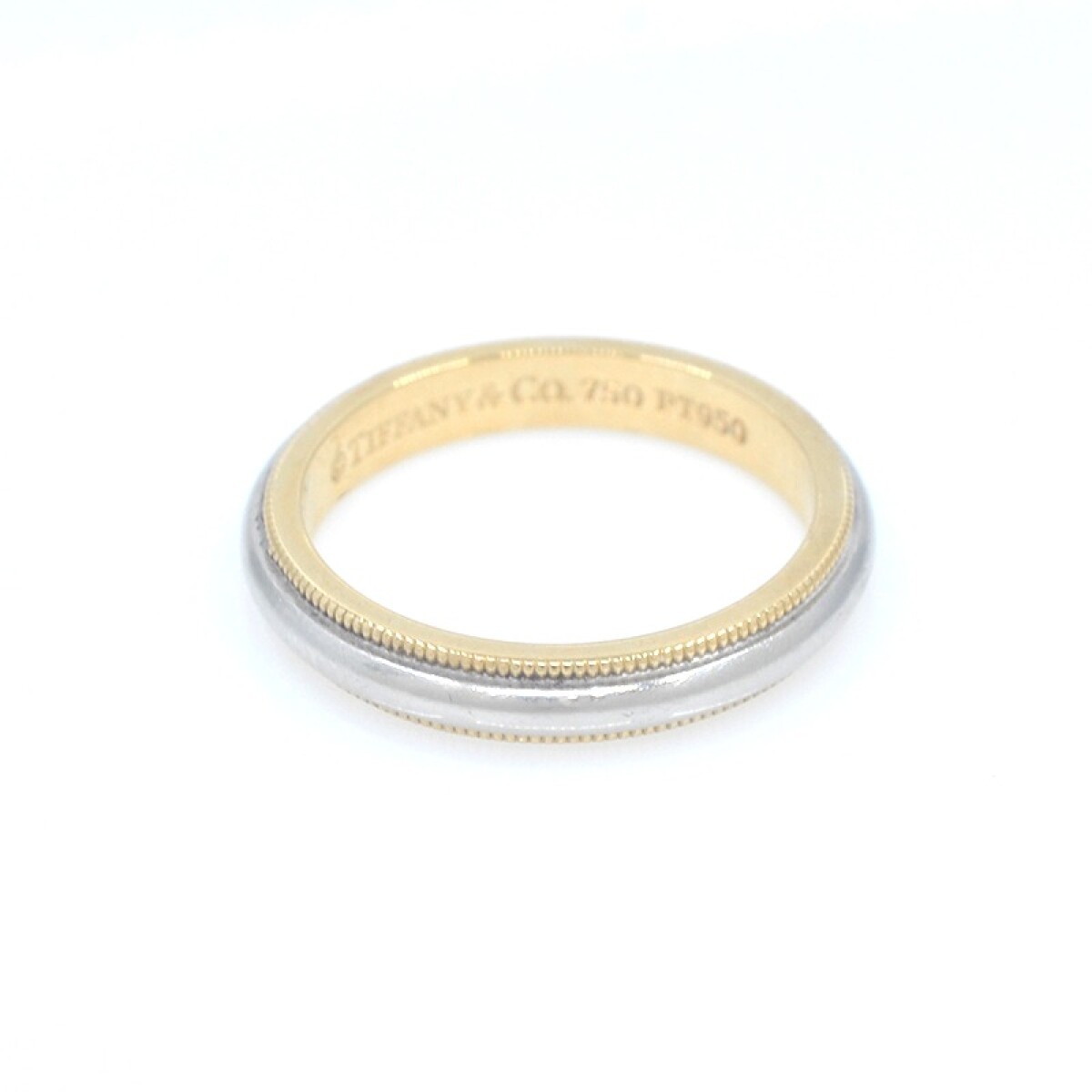 Anillo Tiffany & Co en platino y oro 18k 