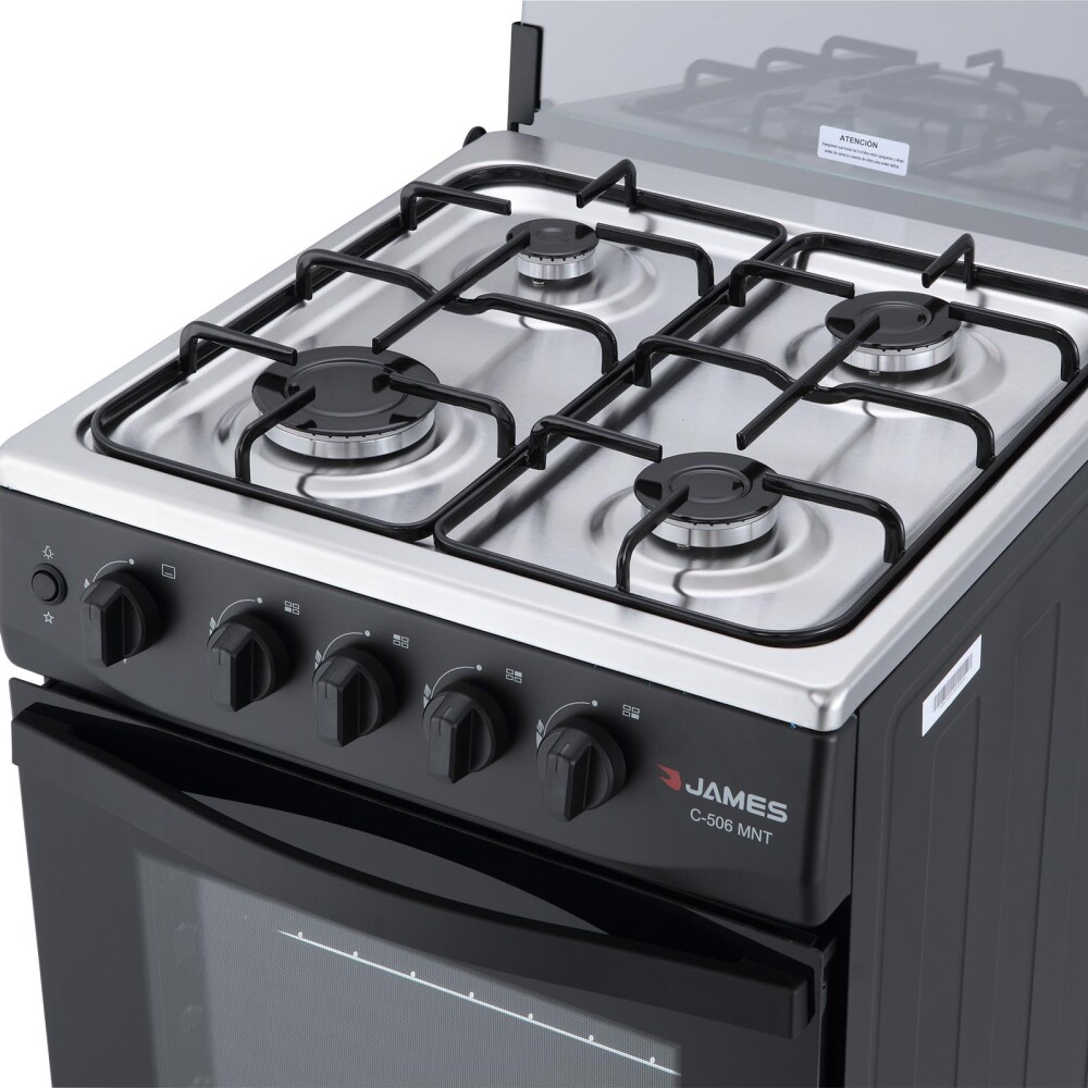 COCINA JAMES GAS NEGRO C-506 MNT