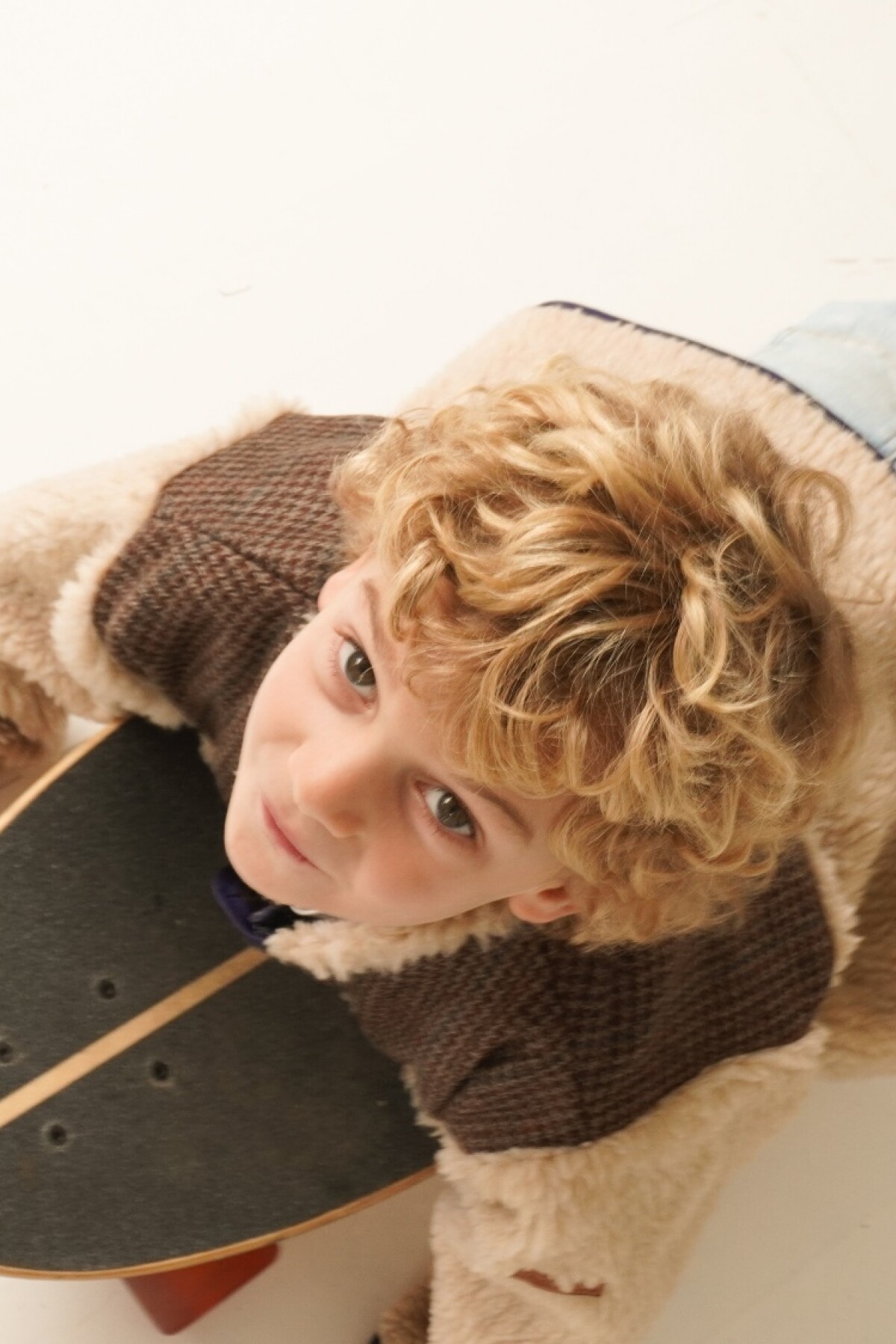 Hipica Jacket Gurí Crudo / Azul