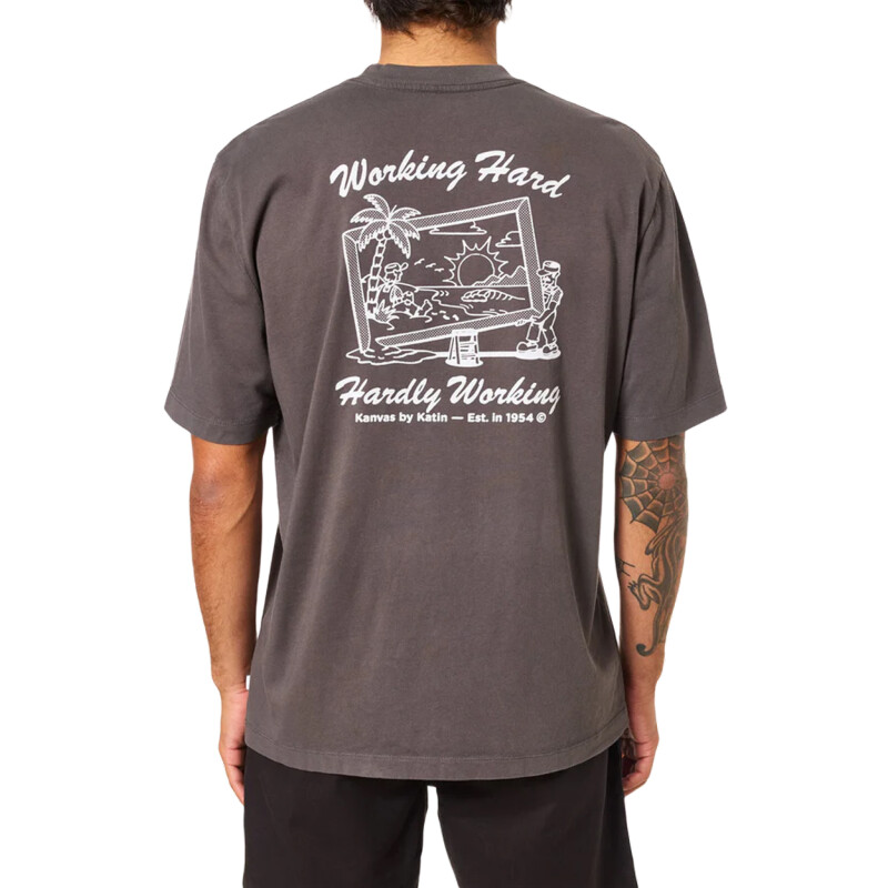 Remera Katin Trabajo Relaxed - Gris Remera Katin Trabajo Relaxed - Gris