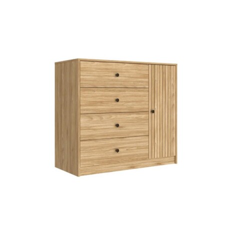 COMODA 4 CAJONES 1 PUERTA 1,00 X 90 X 45 MIEL/MIEL COMODA 4 CAJONES 1 PUERTA 1,00 X 90 X 45 MIEL/MIEL