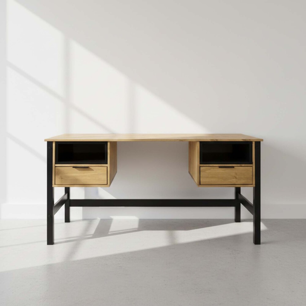 ESCRITORIO NEGRO PINO DENISE