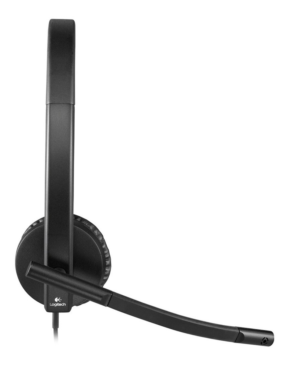 Auriculares Headset Logitech H570e Estereo Usb Para Oficina 