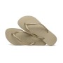 Sandalias Havaianas Slim FC Mujer Gris Arena/Dorado Claro