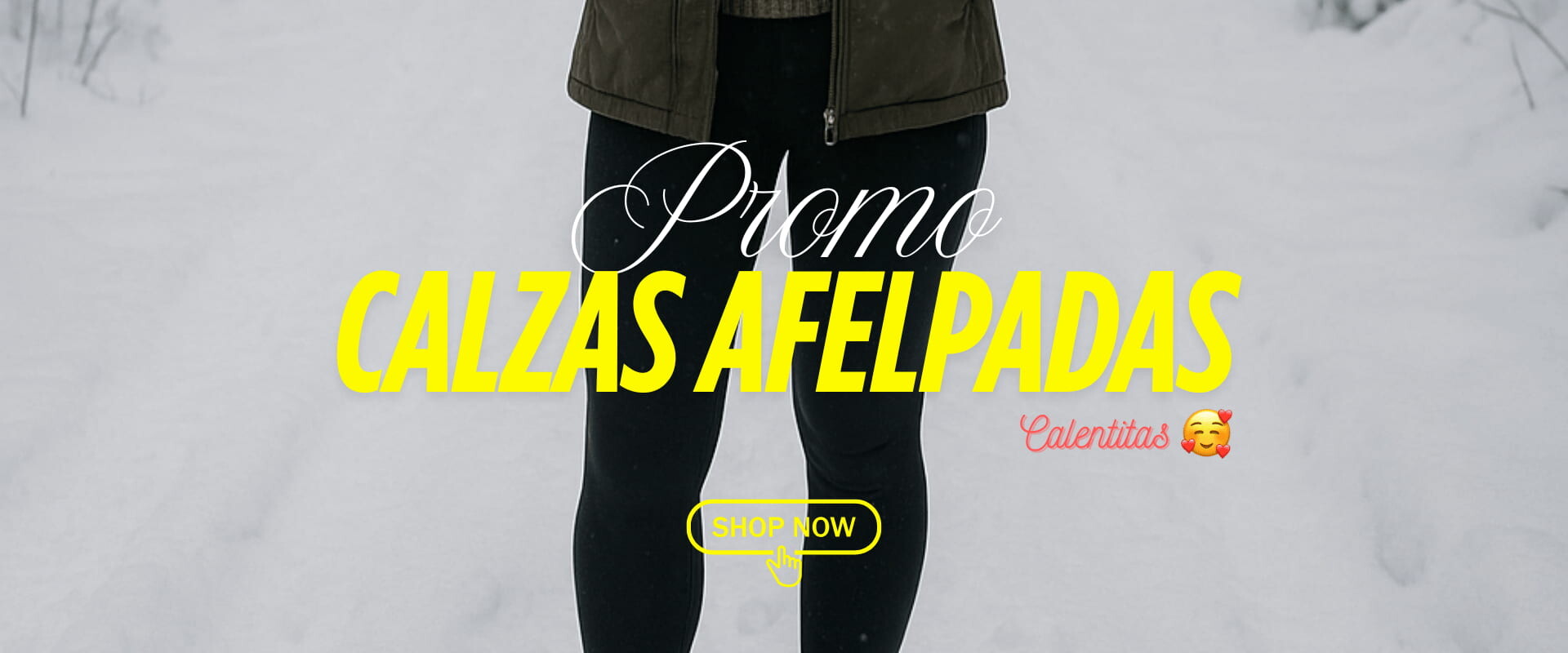 Promo calzas afelpadas