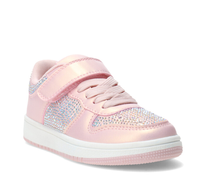 Deportivo GOUT con apliques de brillos, acordonad Pink