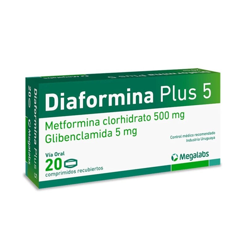 Diaformina Plus 5 20 Comp. Diaformina Plus 5 20 Comp.