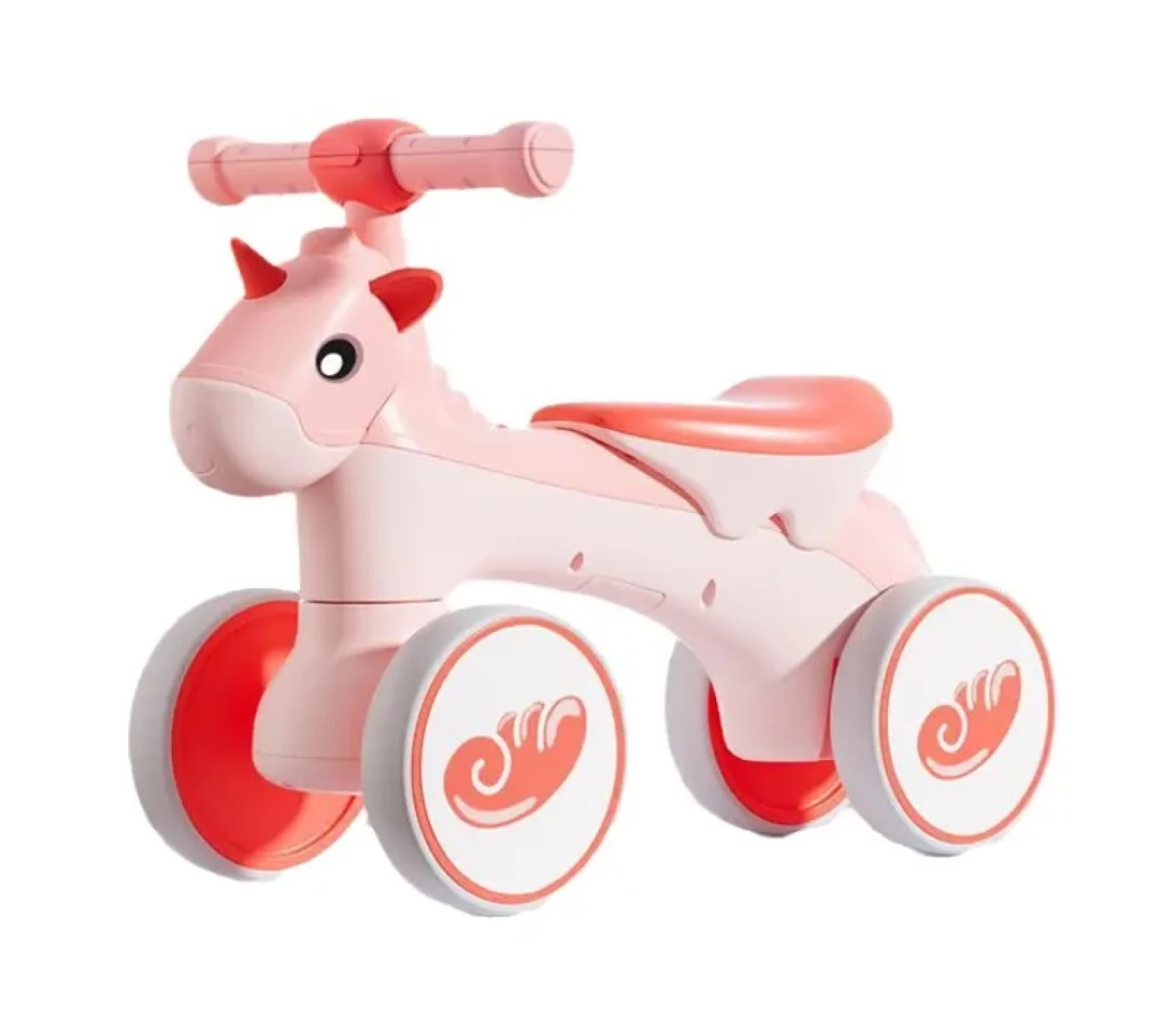 Buggy Infantil Caballito con Luces y Música - ROSA 
