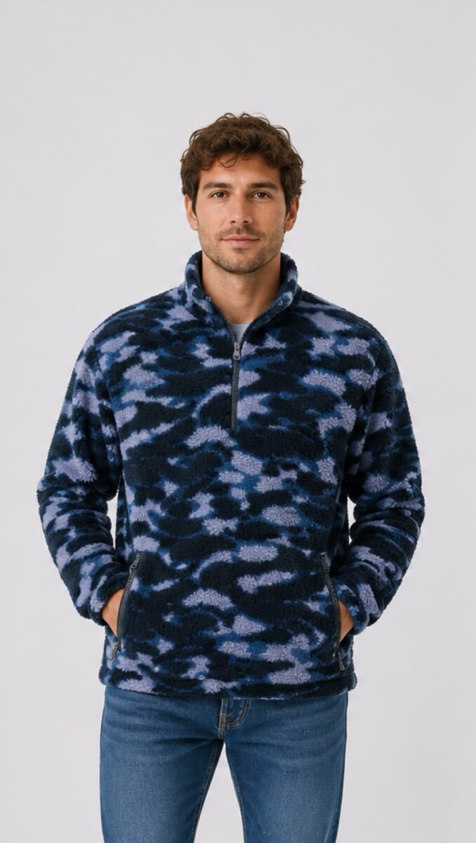 BUZO QUIKSILVER 40908 - AZUL 