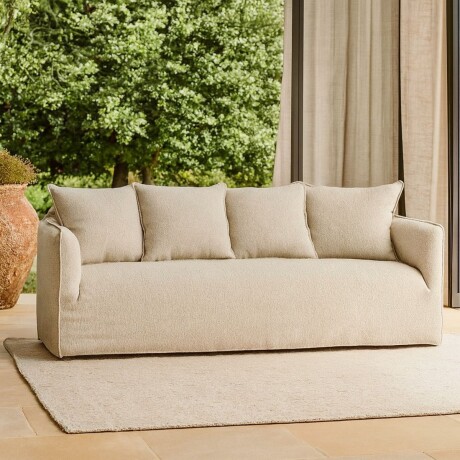 SOFA DE EXTERIOR ARUBA Natural - 4 CUERPOS