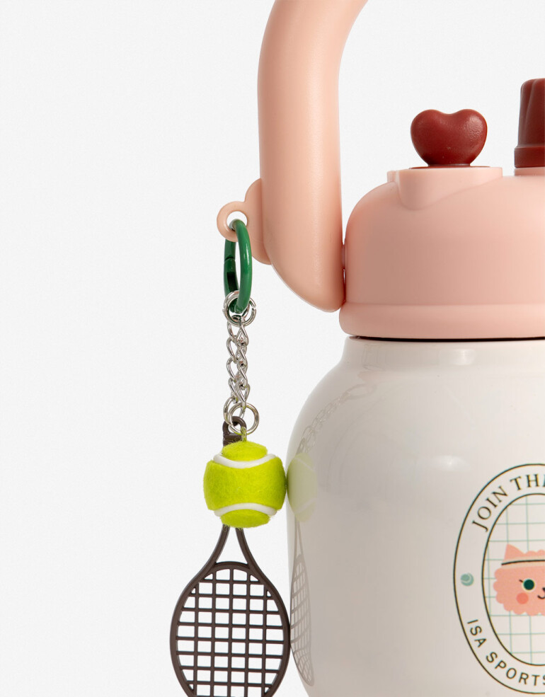 Artículos cocina Botella Térmica Estampada Con Charm. - Combinacion Tricolor