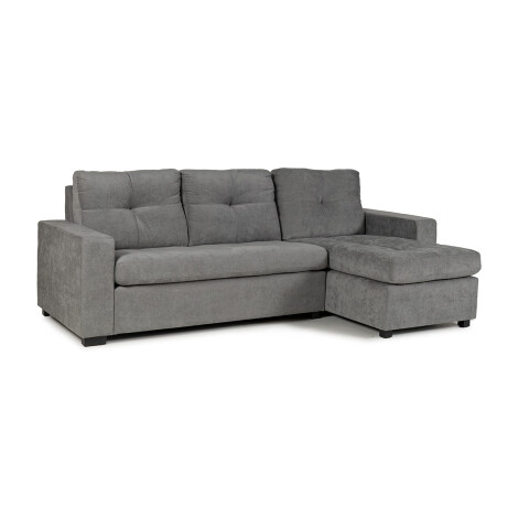 Rinconera Sensa - Tela Microfibra - Chaise derecho TC1011 (Grafito)