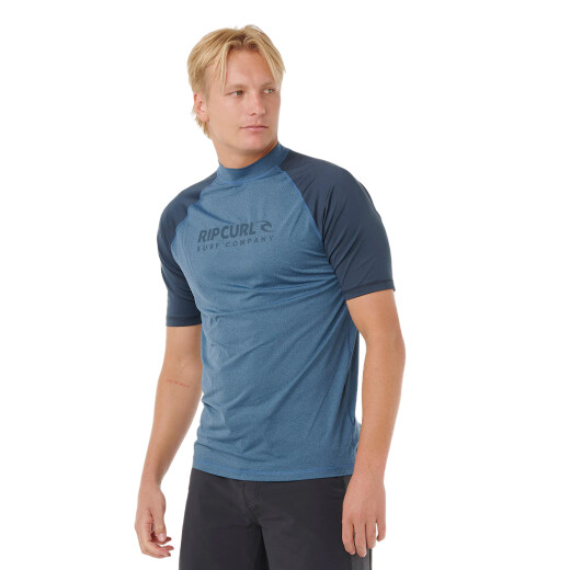 Lycra Rip Curl Shock UPF - Azul Lycra Rip Curl Shock UPF - Azul