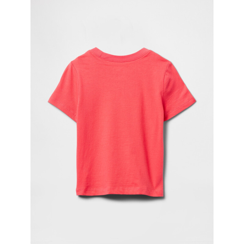 V-DIS X GAP LOGO TEE SP DIS FAM FRESH CORAL