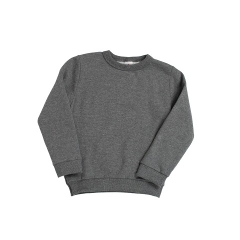 BUZO 4-14 GRIS MELAN