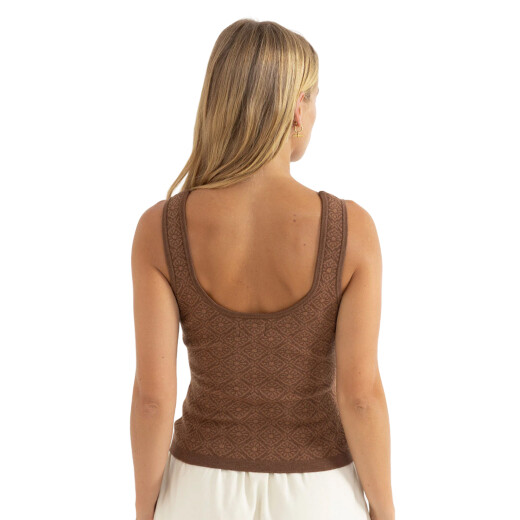 Remera Rhythm Tank - Marrón Remera Rhythm Tank - Marrón