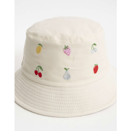 Piluso Infantil Bordado Blanco Crudo