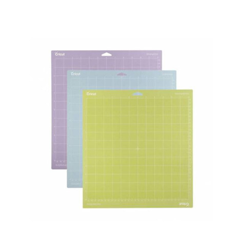 Set de 3 Tapetes Adhesivos Cricut Standard Fuerte y Suave Set de 3 Tapetes Adhesivos Cricut Standard Fuerte y Suave