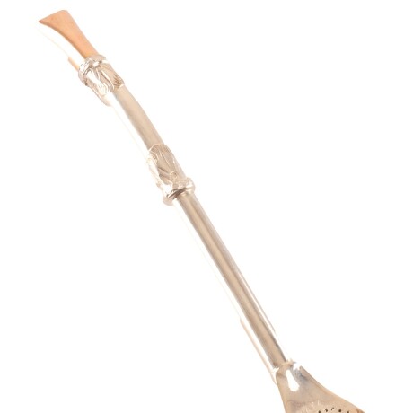 Bombilla De Plata y Oro S13