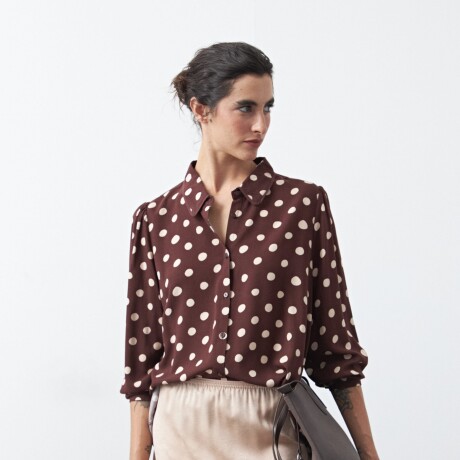 CAMISA RIZE Chocolate