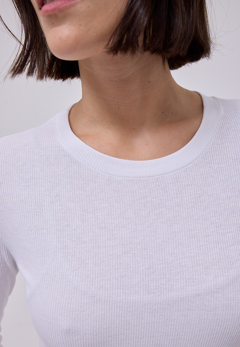 Remera Lila Blanco
