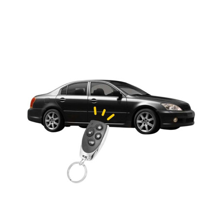 Alarma Deluxe Con Sensor De Shock 2 Controles