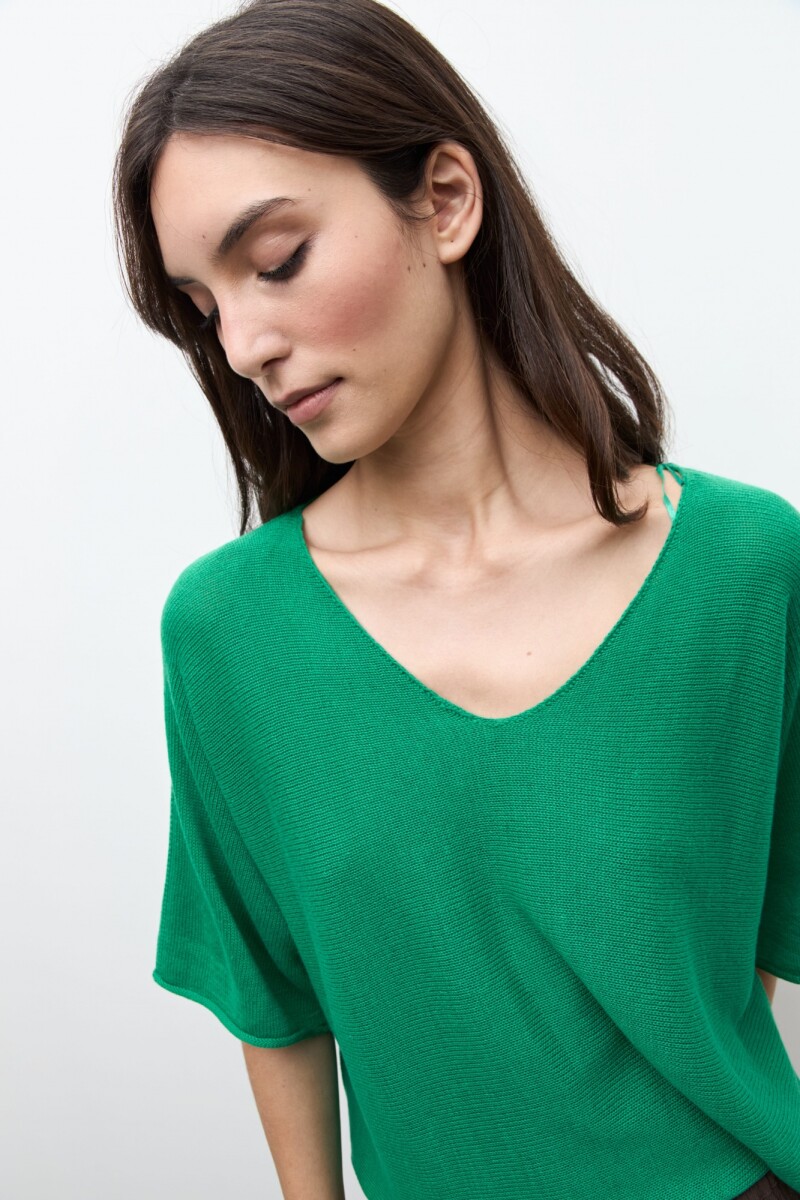 Sweater oversized verde