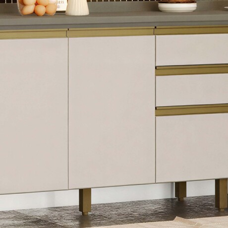 BAJO MESADA ESQUINERO 84 CM MDF CONNECT