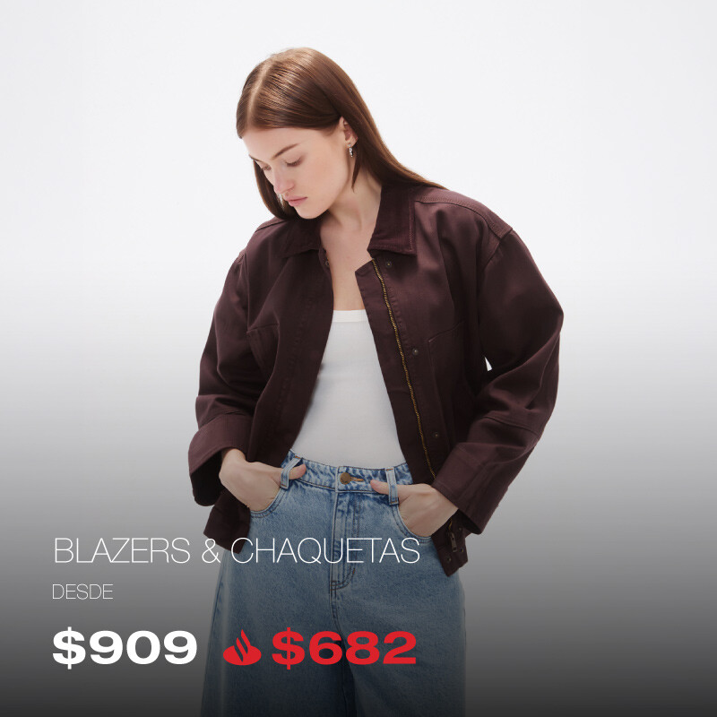 Feriado de descuentos - Blazers y chaquetas