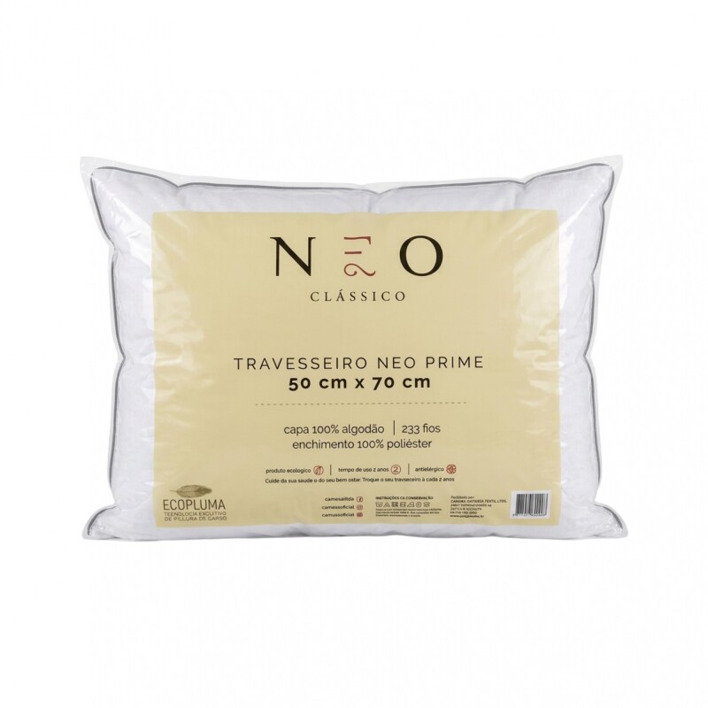 ALMOHADA NEO PRIME 50X70CM Unica