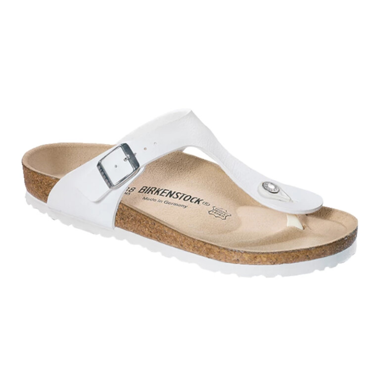 Sandalia Gizeh Birko-Flor - Estrecho Blanco