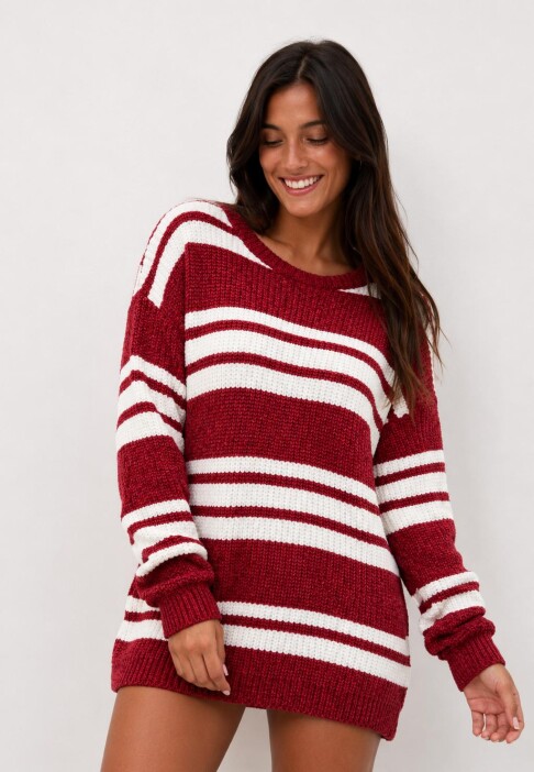 Buzo chenille BORDO