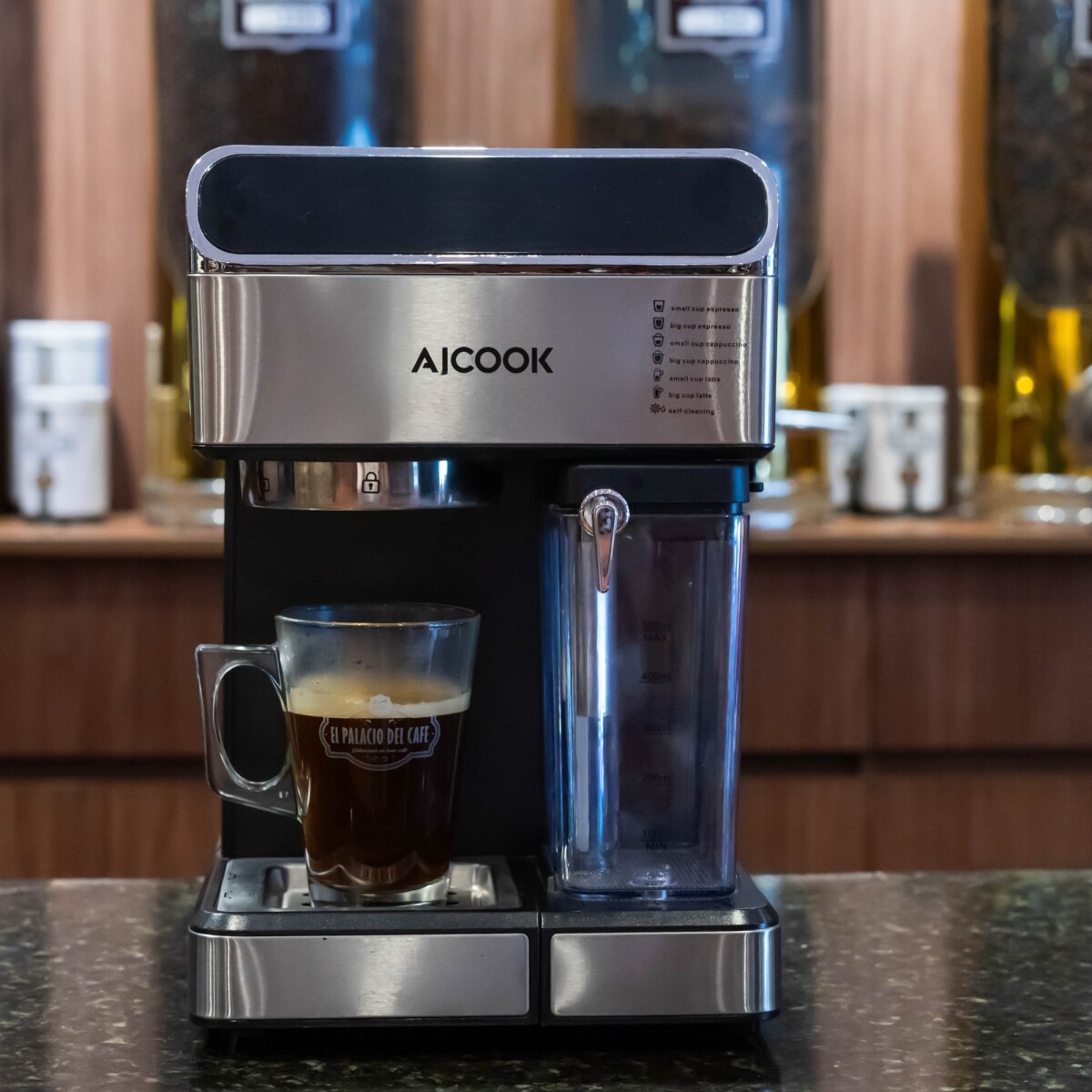 CAFETERA AICOOK AUTO CAPUCCINO ESPRESSO — El palacio del café