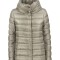 Herno-Campera de nylon rellena de plumas, Amelia Gris