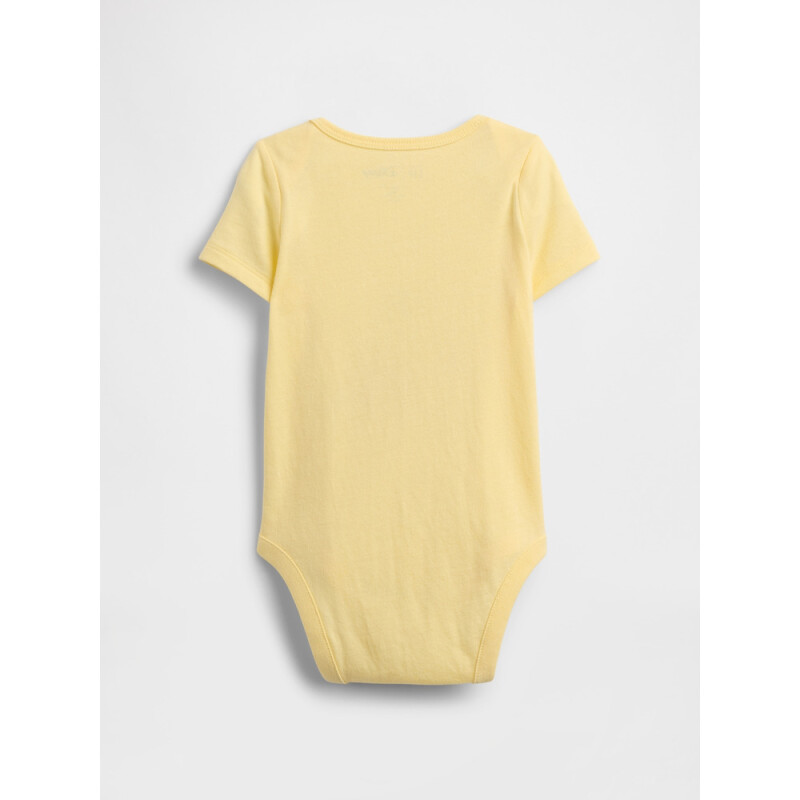 V-LIC SS BODYSUIT PALE BANANA 12-0824TCX