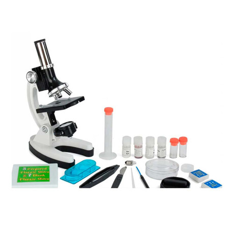 Set Microscopio + Kit De Accesorios 1200x 001
