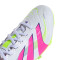 Championes de Fútbol 11 Unisex Adidas Predator League Terreno Blanco - Rosado - Amarillo Lima