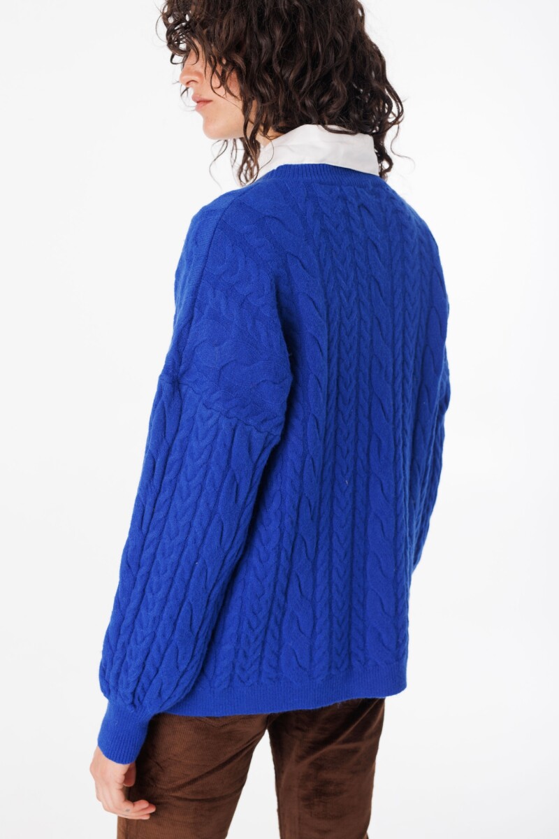 Sweater Barroco Azul