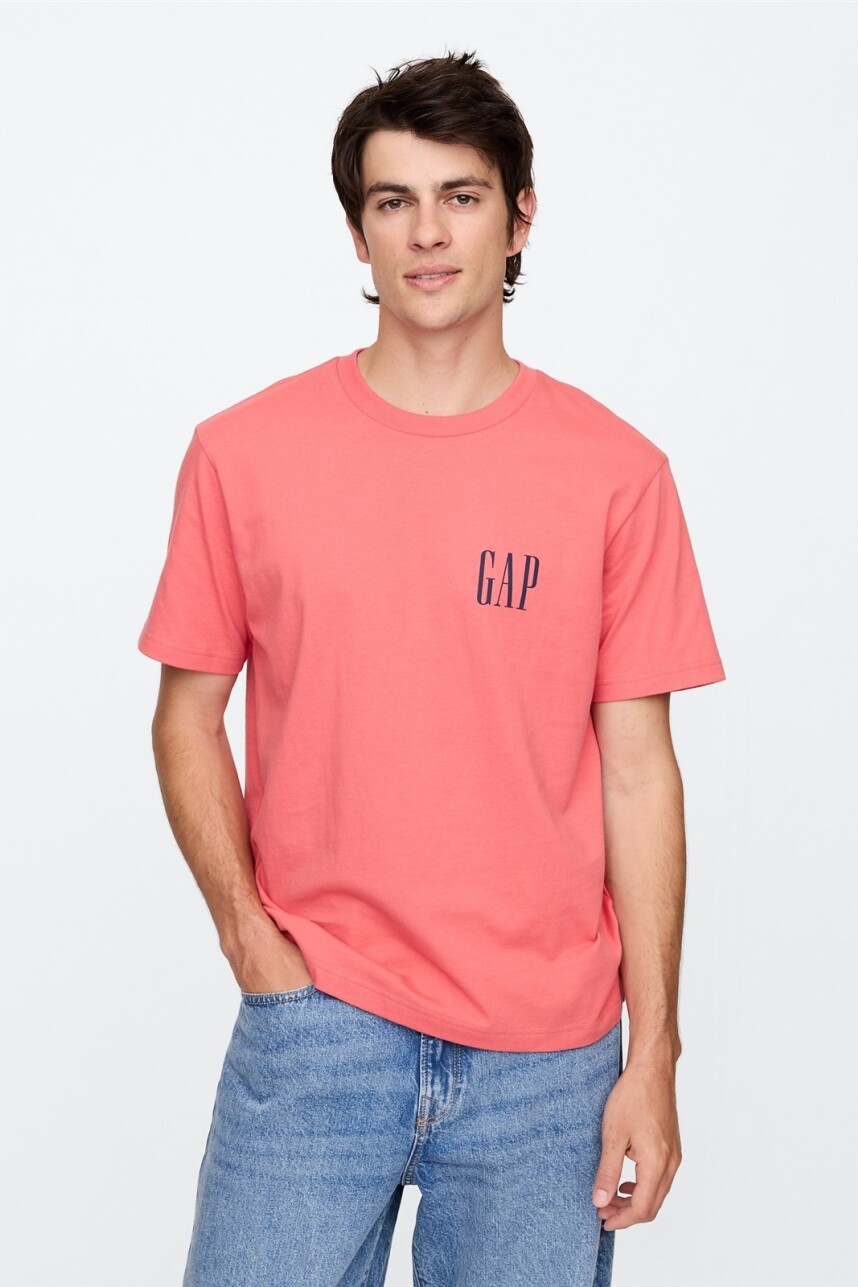 Remera Logo Gap Hombre Watermelon Ice