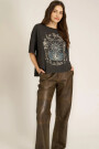 POLERA SKELETON MYSTICAL Negro