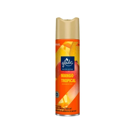 Desodorante de Ambiente GLADE 360ml MANGO TROPICAL