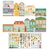 Juego de actividades con stickers Ciudad